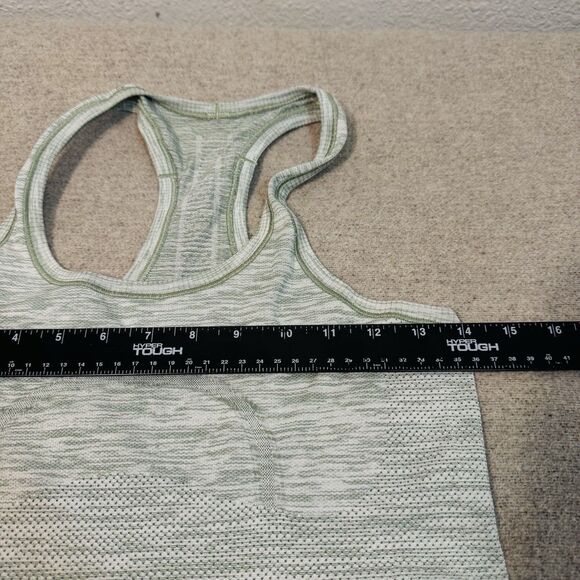 Lululemon Swiftly Tech Racer Back Tank Top Sage Active Outdoor Gym Yoga Women 4 - Picture 4 of 5